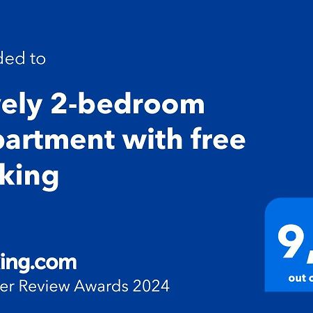 Lovely 2-Bedroom Appartment With Free Parking Dobrova ภายนอก รูปภาพ